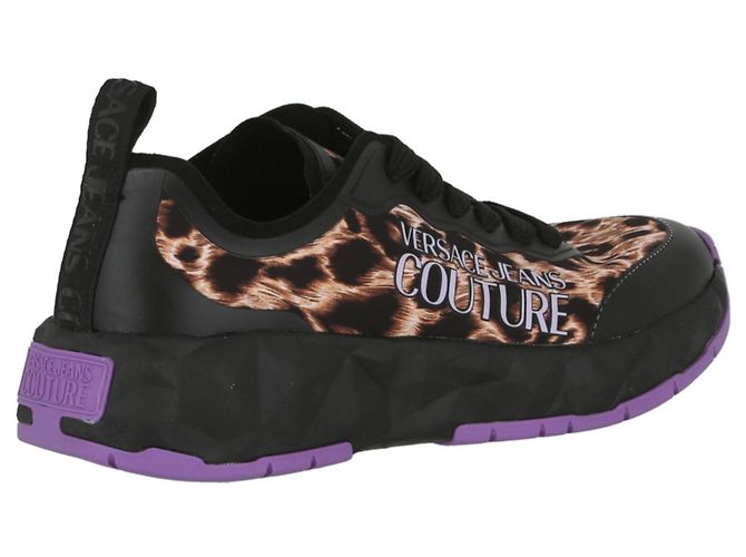 Versace Jeans Couture Sneakers Versace Jeans con stampa leopardata - vista 3