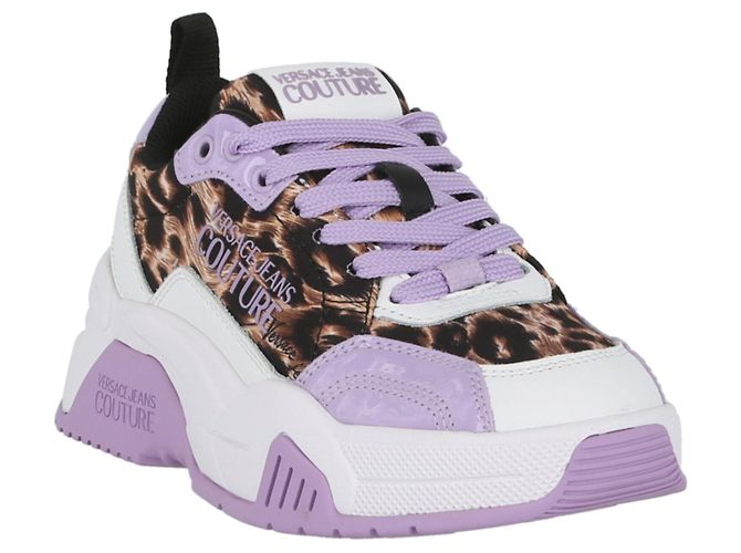 Versace Jeans Couture Sneakers Versace Jeans con stampa leopardata - vista 2