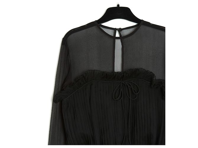 Nina Ricci SCHWARZE SEIDENRÜSCHEN EN38 - Ansicht 4