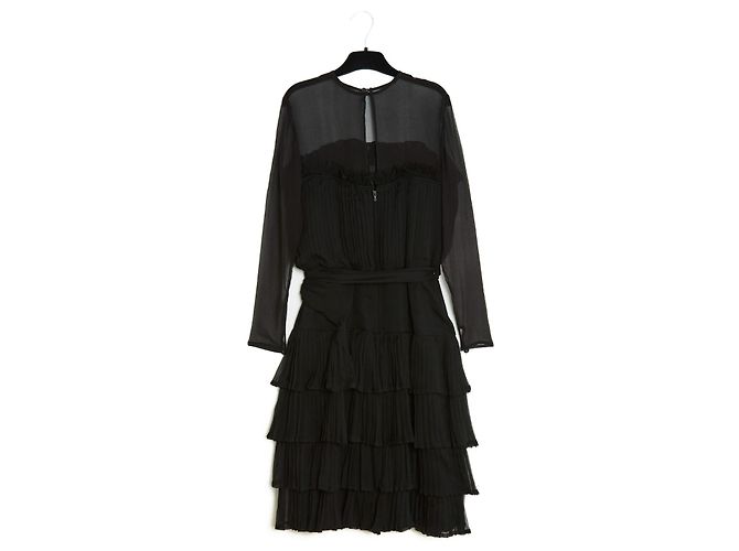Nina Ricci SCHWARZE SEIDENRÜSCHEN EN38 - Ansicht 6