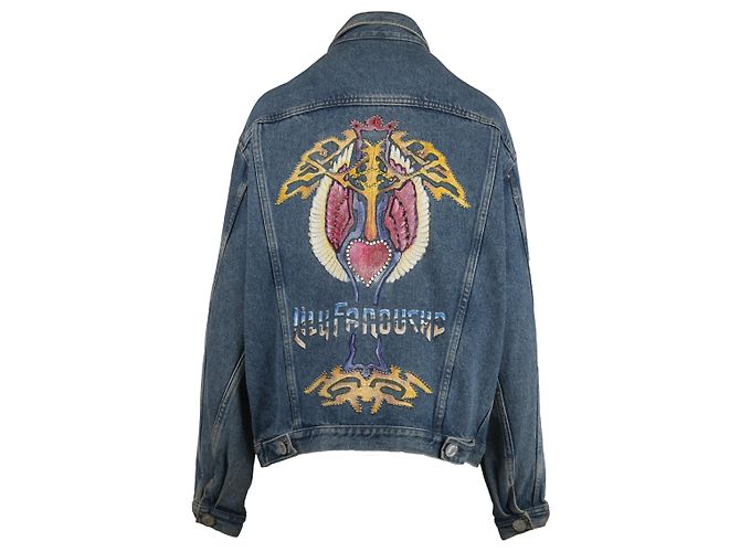 Autre Marque Chaqueta vaquera estampada Lily Farouche Munich - vista 2