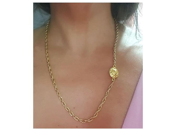 Collana vintage da collezione Chanel D'oro - vista 10