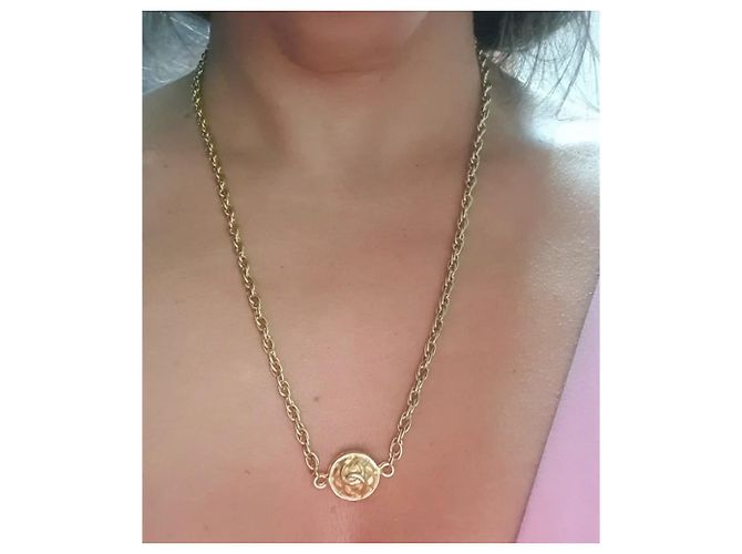 Collana vintage da collezione Chanel D'oro - vista 5