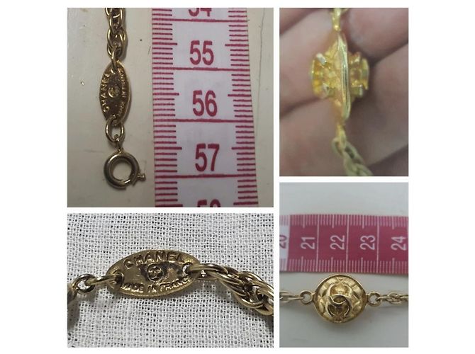 Collana vintage da collezione Chanel D'oro - vista 6
