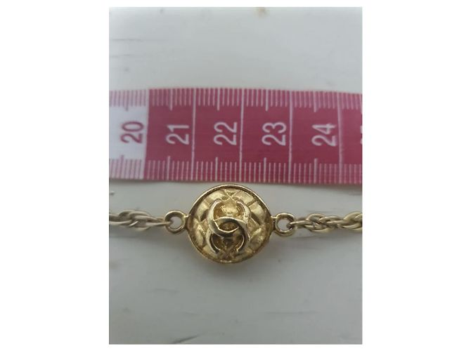 Collana vintage da collezione Chanel D'oro - vista 7