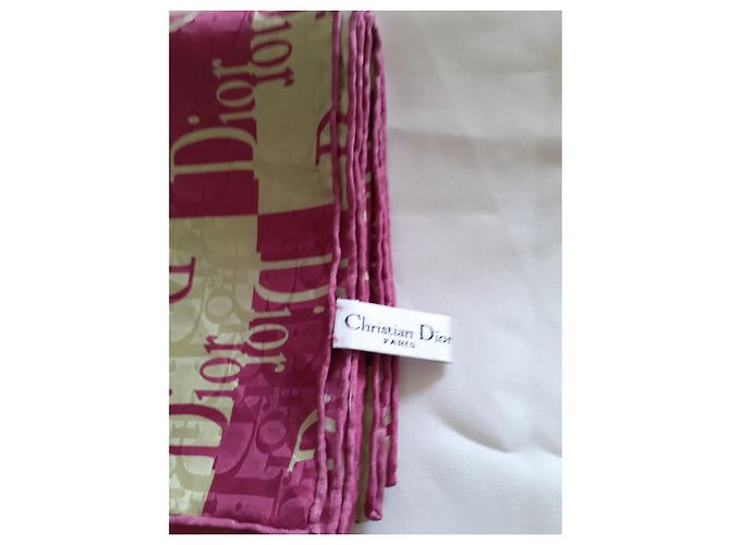 Dior Seidentuch Fuchsia Fuschia - Ansicht 3