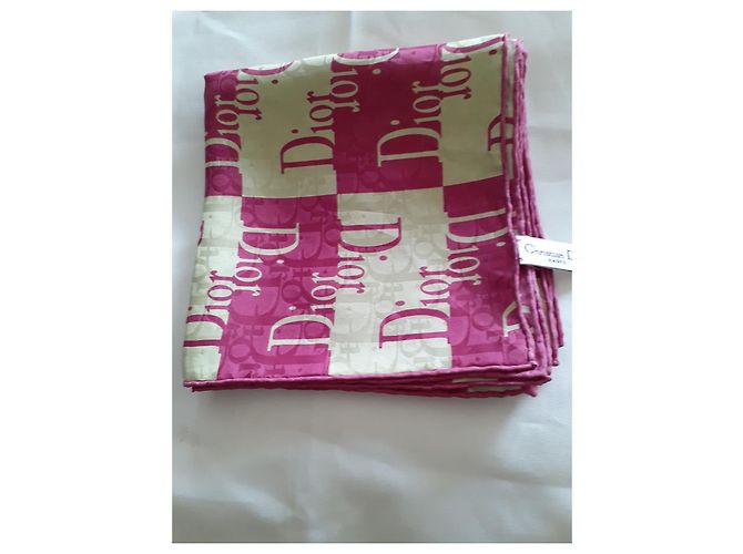 Dior Seidentuch Fuchsia Fuschia - Ansicht 4