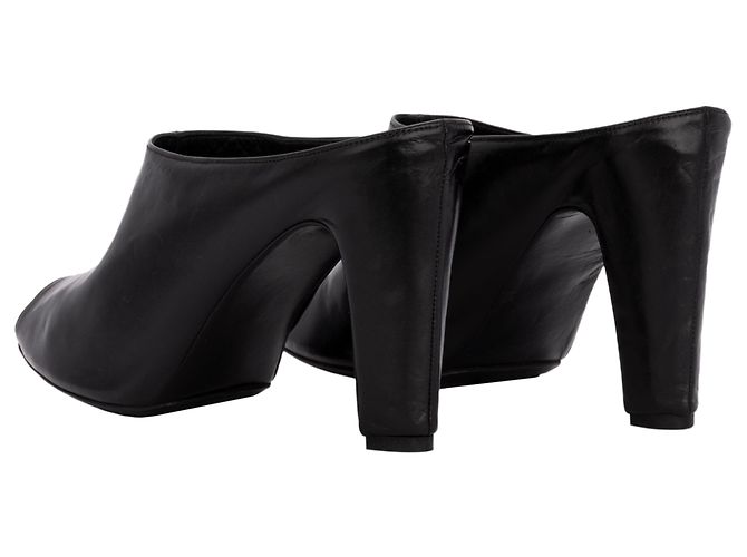 Autre Marque Mule in pelle Premiata Nero - vista 3