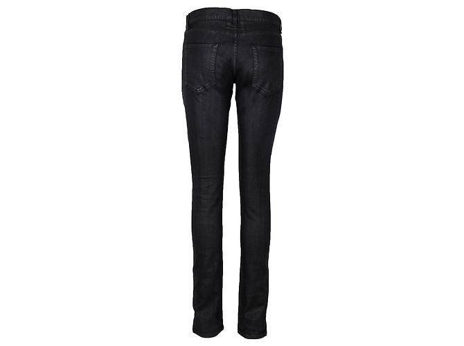 Yves Saint Laurent Jeans spalmati Saint Laurent - vista 2