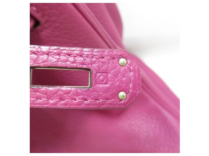Hermès HERMES BIRKIN 40 Tote bag Rosa - vista 6