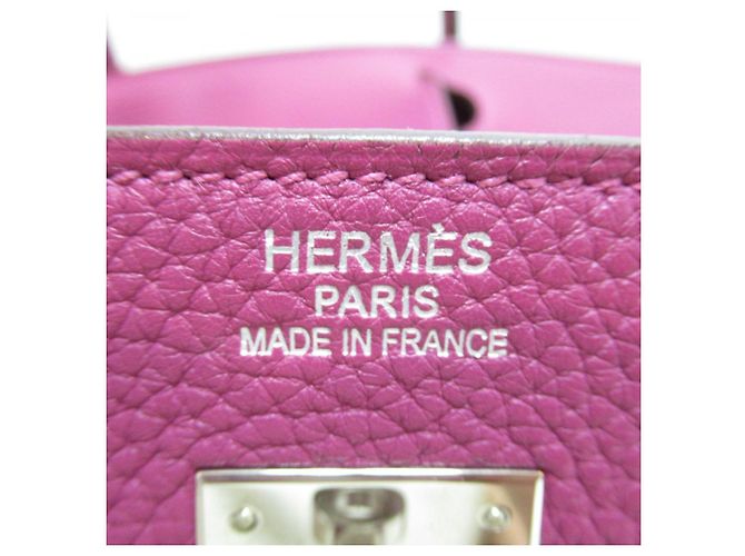 Hermès HERMES BIRKIN 40 Tote bag Rosa - vista 8