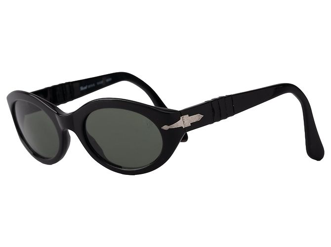 Persol Occhiali da sole rotondi Nero - vista 2