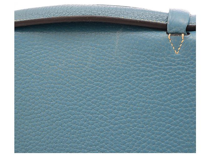 Cartella Hermès Sac à dépêches Blu - vista 11