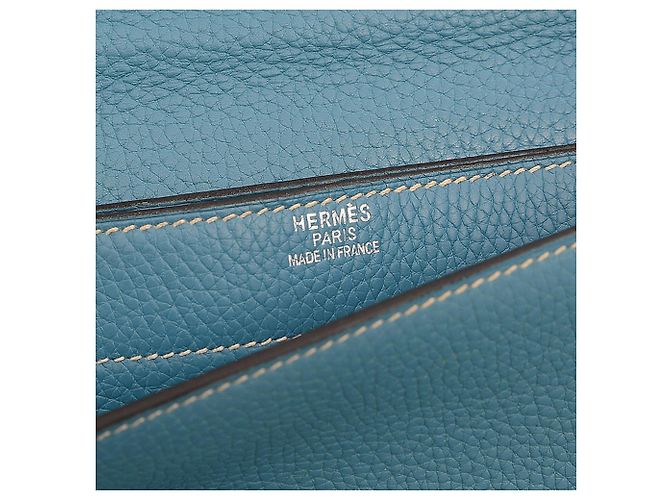 Cartella Hermès Sac à dépêches Blu - vista 6