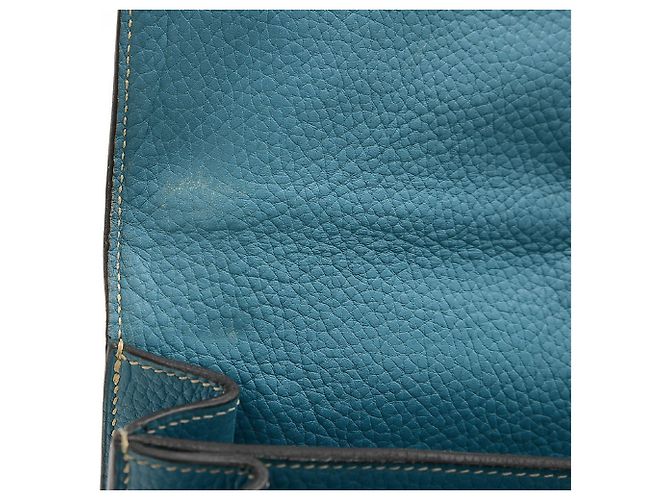 Cartella Hermès Sac à dépêches Blu - vista 8