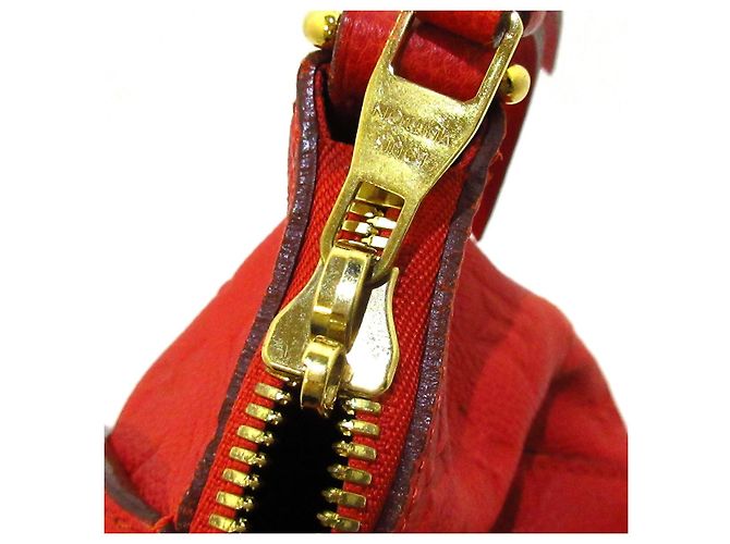 Borsa Louis Vuitton Lumineuse Rosso - vista 12