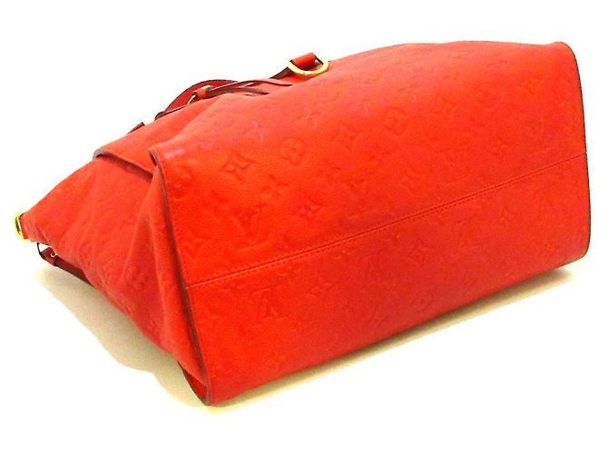 Borsa Louis Vuitton Lumineuse Rosso - vista 3