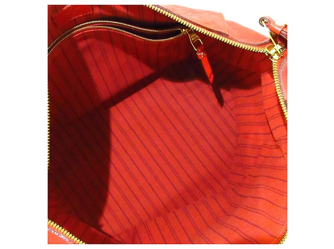 Borsa Louis Vuitton Lumineuse Rosso - vista 5