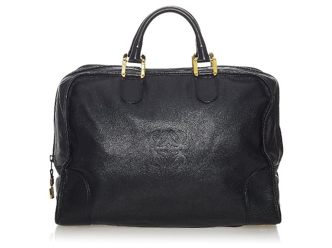 Porte-poutre à Main En Cuir Anglais Pour Poulain/Shetland - Occasion, Noir, Réf. 221Y