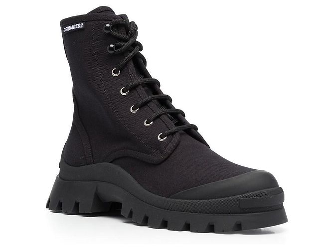 Dsquared2 Tank Combat Ankle Boots - view 2