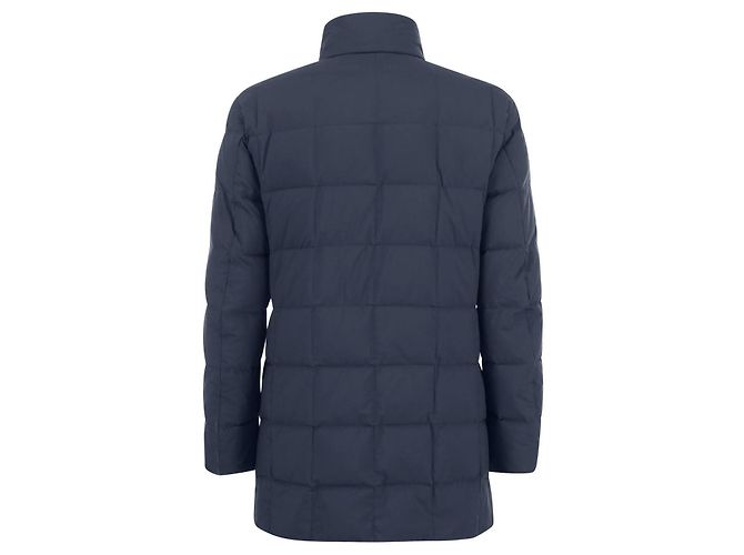 Tod's Lang gefütterte Daunenjacke mit Front - Ansicht 2