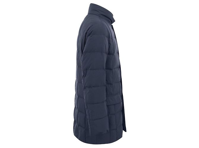 Tod's Lang gefütterte Daunenjacke mit Front - Ansicht 3