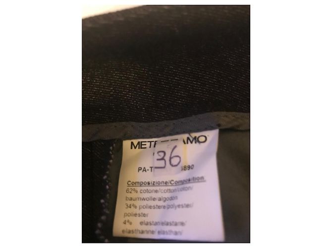 Autre Marque Pantalón slim con estampado de lentejuelas Talla 32 Metradamo Morado oscuro - vista 5