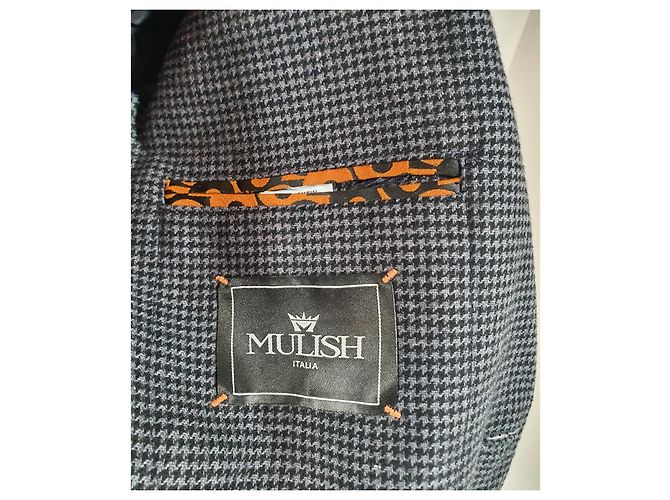 Autre Marque Mulish Blazer Hahnentritt Schwarz Grau - Ansicht 6