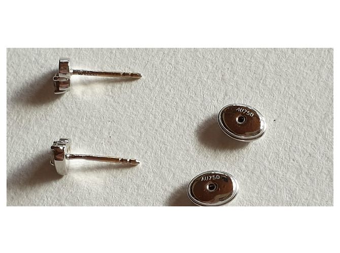 Gucci cuori in oro bianco 750/000 e diamanti - vista 3
