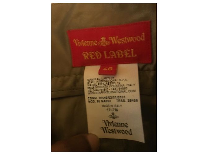 Vivienne Westwood Red Label Falda de brocado Vivienne Westwood Dorado - vista 4