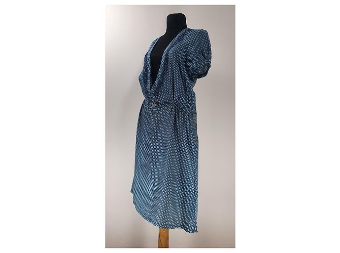 Autre Marque Vestido de seda Rützou Multicolor - vista 3