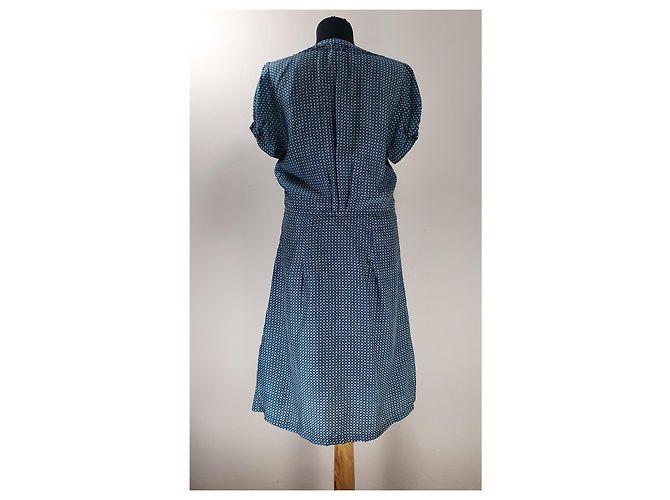 Autre Marque Vestido de seda Rützou Multicolor - vista 4