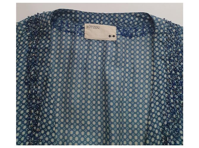 Autre Marque Vestido de seda Rützou Multicolor - vista 6