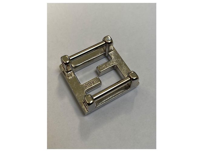 Fibbia Fendi silver - vista 3