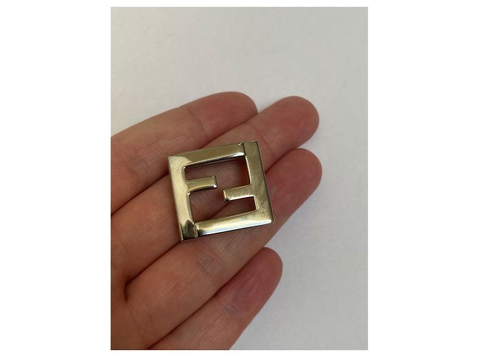 Fibbia Fendi silver - vista 6