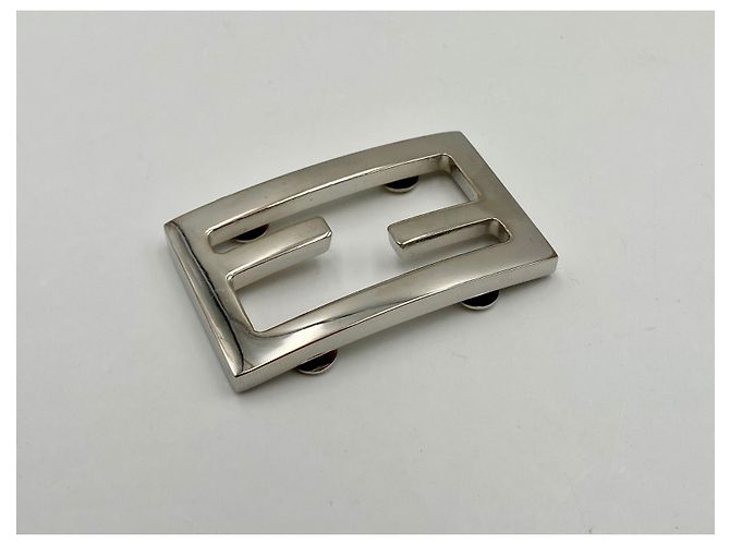 Fibbia Fendi silver - vista 2