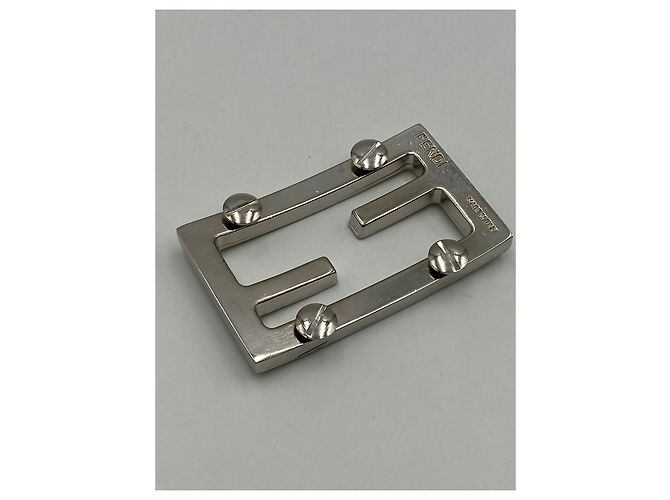 Fibbia Fendi silver - vista 5