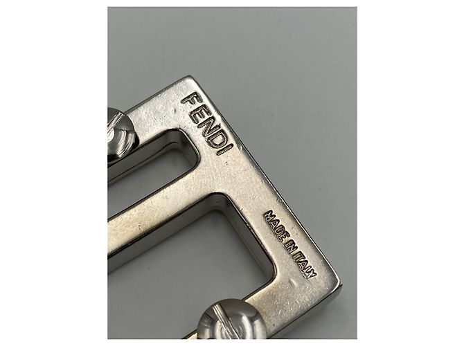 Fibbia Fendi silver - vista 6