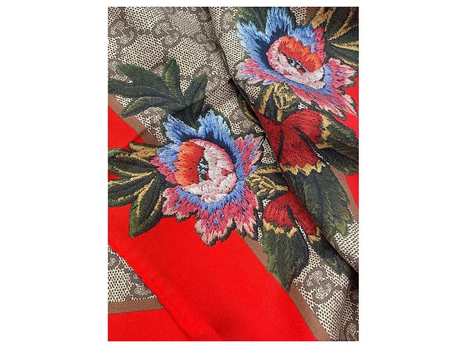 Foulard Gucci snake seta - vista 10