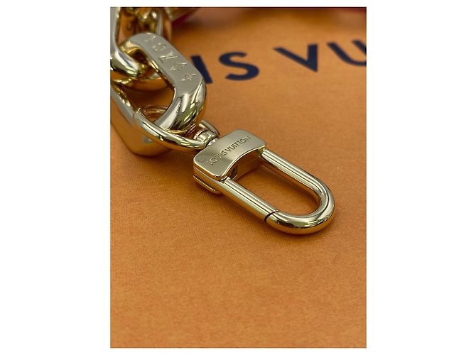 tracolla catena Louis Vuitton D'oro - vista 3