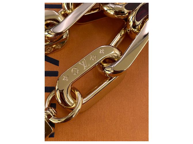 tracolla catena Louis Vuitton D'oro - vista 8