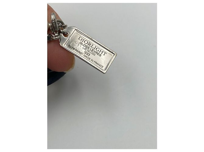Charm Christian Dior in metallo argento - vista 4