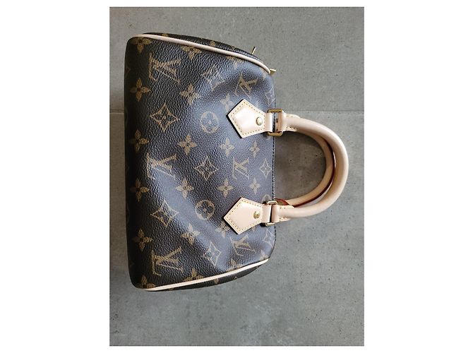 Louis Vuitton Speedy Bandouliere 20 Nero - vista 11