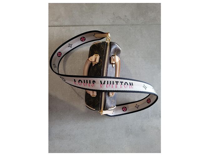 Louis Vuitton Speedy Bandouliere 20 Nero - vista 2