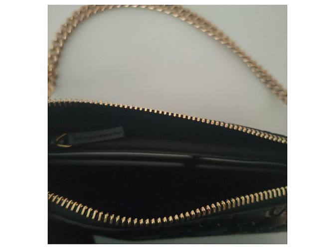 Borsa a mano Gucci Signature GG in pelle nera Nero - vista 4