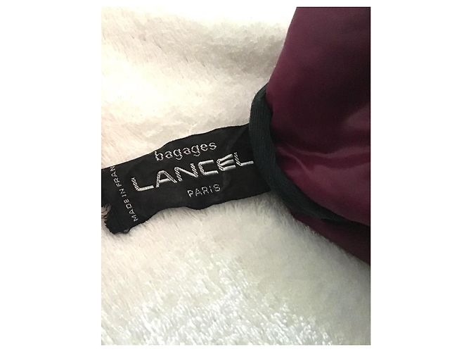 Kit de Viagem Lancel Acolchoado Nylon Vermelho Escuro Bordeaux - vista 6