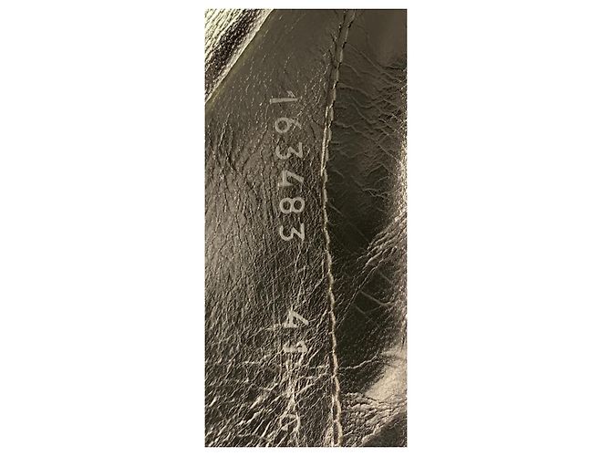 Sneakers Gucci in pelle argento da donna - vista 7