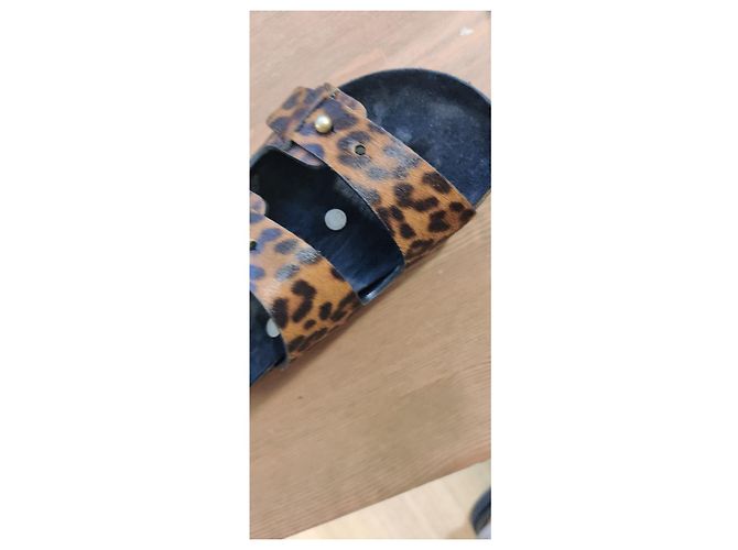 Sandali Jimmy di Saint Laurent Stampa leopardo - vista 2