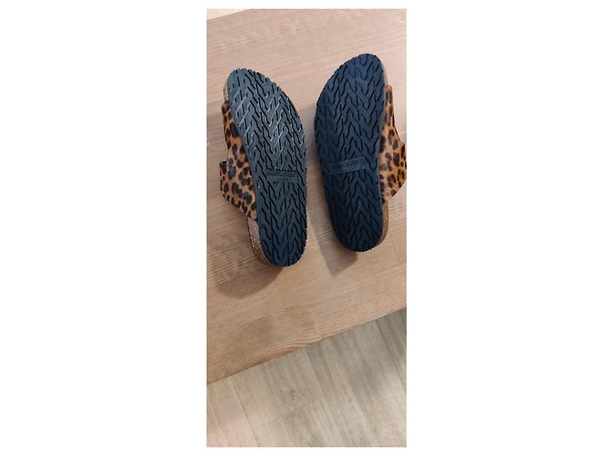 Sandali Jimmy di Saint Laurent Stampa leopardo - vista 4