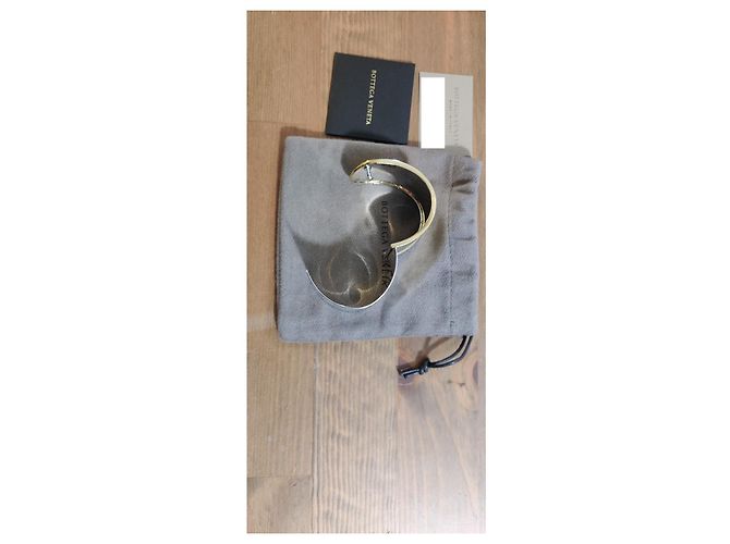 Bracciale manchette Bottega Veneta argenté Argento - vista 2